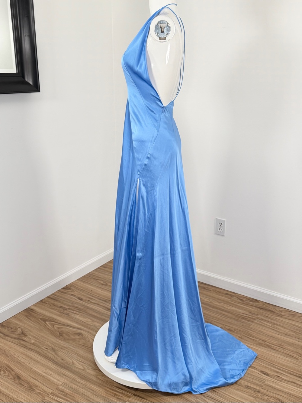 MICHAEL LO SORDO Alexandra Silk-Satin Gown Size US 2 - Picture 10 of 12